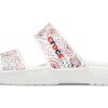 Crocs klassiske sklisikre slitesterke sportstøfler Unisex Hvit 207350-94S