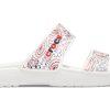 Crocs klassiske sklisikre slitesterke sportstøfler Unisex Hvit 207350-94S