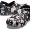 Crocs klassiske trykte tresko &laquo;Black Pink&raquo; 205838-97J