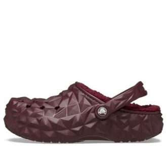 Crocs Lined Geometric Clogs &laquo;Dark Cherry&raquo; 210069-6WD
