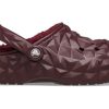 Crocs Lined Geometric Clogs &laquo;Dark Cherry&raquo; 210069-6WD