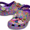 Crocs Lisa Frank x Classic Clog &laquo;Neon Purple Multi Hearts&raquo; 207736-573