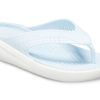 Crocs LiteRide Beach Koselig Stilig Unisex lyseblå tøfler 205182-4KA