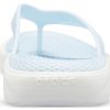 Crocs LiteRide Beach Koselig Stilig Unisex lyseblå tøfler 205182-4KA