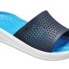Crocs LiteRide dypblå tøfler 205183-462