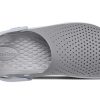 Crocs LiteRide Flash Shoes Smoke Grå Hvite Sandaler 204592-06J