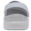 Crocs LiteRide Flash Shoes Smoke Grå Hvite Sandaler 204592-06J