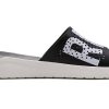 Crocs LiteRide LOGO Unisex svarte tøfler &laquo;Black White&raquo; 205562-066