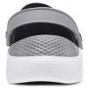 Crocs LiteRide Skosandaler Svart Smoke Grå Unisex 204592-05M