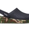 Crocs LiteRide Skoutskrift Klassiske sandaler Unisex Svart 206491-0C4