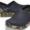 Crocs LiteRide Skoutskrift Klassiske sandaler Unisex Svart 206491-0C4