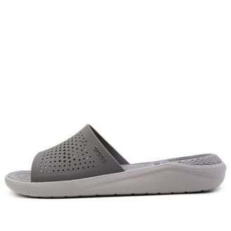 Crocs LiteRide Slides &laquo;Grå&raquo; 205183-06J