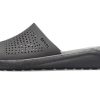 Crocs LiteRide Svart Grå Sandaler &laquo;Black Grey&raquo; 205183-0DD
