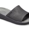 Crocs LiteRide Svart Grå Sandaler &laquo;Black Grey&raquo; 205183-0DD