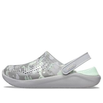 Crocs LiteRide utskriftssandaler Grågrønn 206491-3TO