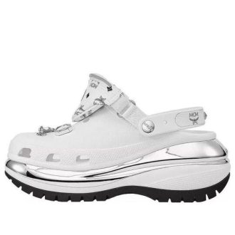 Crocs Mega Crush Clogs &laquo;White Silver&raquo; 209357-100
