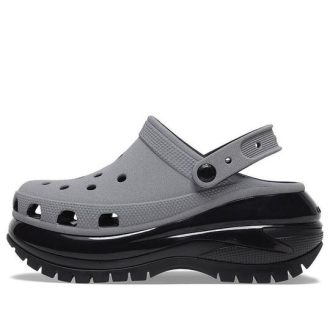Crocs Mega Crush Reflekterende tresko &laquo;Gråsvart&raquo; 209172-1LP