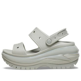 Crocs Mega Crush Sandaler &laquo;Elephant&raquo; 207989-1LM