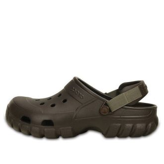 Crocs Minimalistic Slitasjebestandige Cozy Sports Unisex brune sandaler 202651-23B