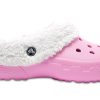 Crocs Mommoth Evo Clog Lett slitesterk Hold deg varm Sportstøfler Rosa 12878-6U5