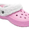 Crocs Mommoth Evo Clog Lett slitesterk Hold deg varm Sportstøfler Rosa 12878-6U5