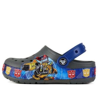 Crocs (PS) CFL Transformers Bnd Lt Slate Graffiti Utendørs Casual Grå Sandaler 205501-0DA