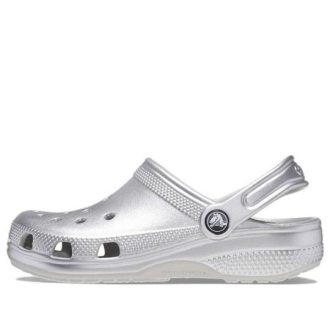 Crocs (PS) Classic Metallic Clog &laquo;Silver Metallic&raquo; 209196-0P1