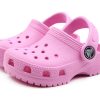 Crocs (PS) Classic Small Crocs Outdoor Beach Sports Rosa sandaler 204536-6I2