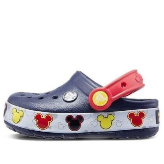Crocs (PS) Crocband Mickey Fun Lab Lights Tresko &laquo;Navy Red&raquo; 204994-410