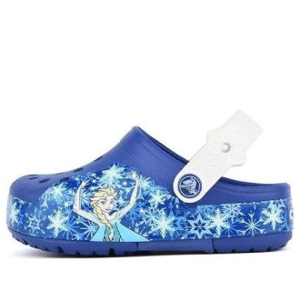 Crocs (PS) Crocslight Frosne tresko &laquo;Blue White&raquo; 202357-4BE