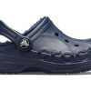 Crocs (PS) Klassisk Baya-foret tresko &laquo;Navy&raquo; 207500-463