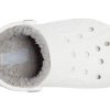 Crocs (PS) Klassisk Baya-foret tresko &laquo;White Grey&raquo; 207500-11H