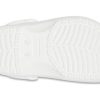 Crocs (PS) Klassisk Baya-foret tresko &laquo;White Grey&raquo; 207500-11H