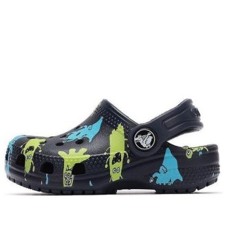 Crocs (PS) Klassisk tresko Lett koselig sportsblå sandaler 206833-410
