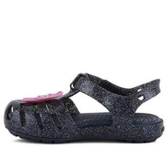 Crocs (PS) Lette, slitesterke koselige sportsblå sandaler 204529-410