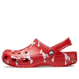 Crocs røde unisex sandaler 206375-60K