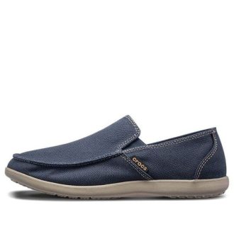 Crocs Santa Cruz Sklisikker pustende Athleisure Uformelt sportssko Deep Blue 202972-4BM