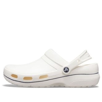 Crocs slitesterke sklisikre sport Unisex hvite svarte sandaler &laquo;White Black&raquo; 205883-126