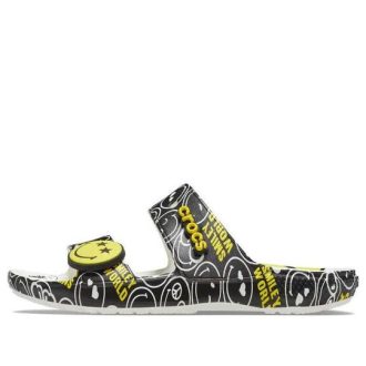 Crocs SmileyWorld x Classic Sandal &laquo;Black White&raquo; 207207-94S