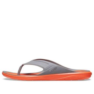 Crocs Swiftwater Wave flipflops &laquo;Orange Grey&raquo; 206242-0EK