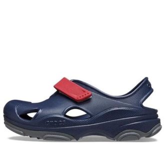 Crocs (TD) Crocs All Terrain Fisherman Clogs &laquo;Navy Red&raquo; 208351-4CC