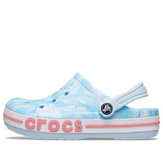 Crocs (TD) Crocs Bayaband Bubble Camo tresko &laquo;Mineral Blue Pink&raquo; 207807-4JQ