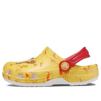 Crocs (TD) Crocs Classic Winnie the Pooh-tresko &laquo;Yellow Red&raquo; 208358-94S