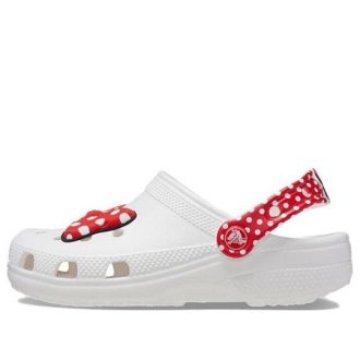 Crocs (TD) Crocs x Disney Minnie Mouse klassiske tresko &laquo;White Red&raquo; 208710-119