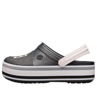 Crocs tykk såle svart unisex sandaler 205699-001