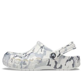 Crocs unisex Bayaband-sandaler – Hvit Camo &laquo;Gråhvit&raquo; 206230-1D3