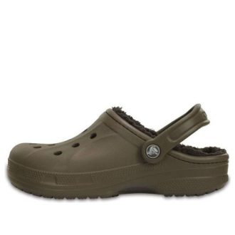 Crocs vinterforede tresko &laquo;Walnut Espresso&raquo; 203766-23J