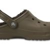 Crocs vinterforede tresko &laquo;Walnut Espresso&raquo; 203766-23J