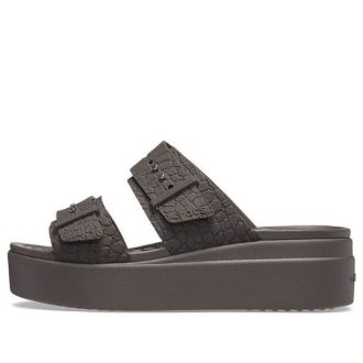 Crocs (WMNS) 2 stropper Brooklyn &laquo;Brown&raquo; 208667-206
