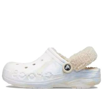 Crocs (WMNS) Baya-foret fuzz-rem marmorert tresko &laquo;White Multi&raquo; 209241